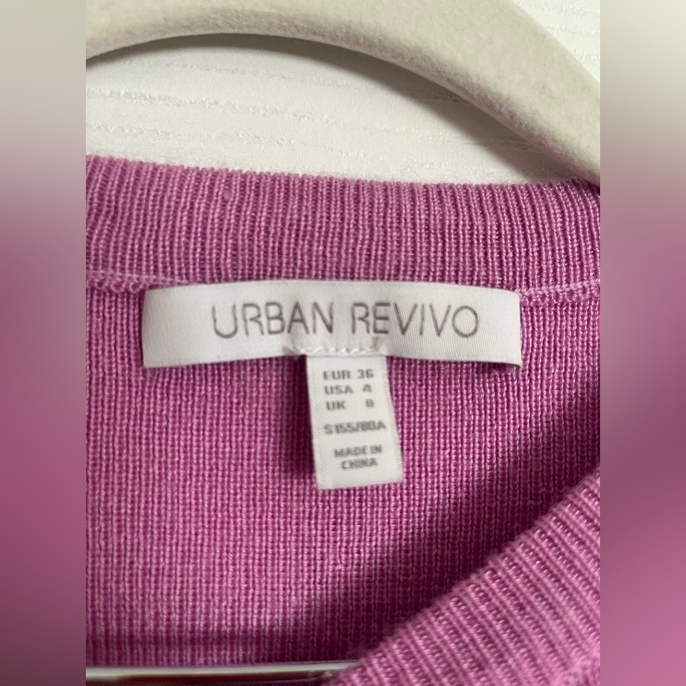 Urban Revivo sweater purple size small 4 - Picture 4 of 7